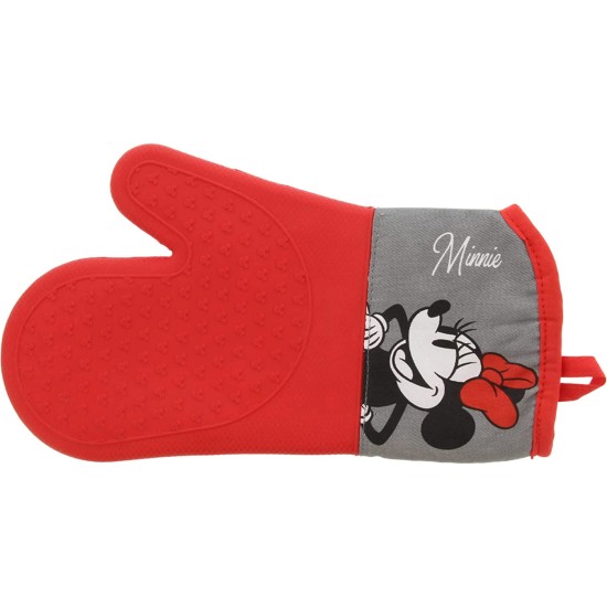  Silicone Oven Mitt, Red