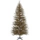  8′ Vienna Twig Artificial Christmas Tree with 400 Warm White LED Light, Green
