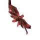  Feather Bird Clip On Christmas Ornament (Wine)