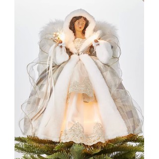 HOLIDAY LANE Angel LED Light Up Christmas Tree Topper