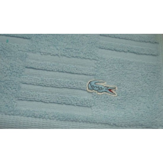  Sculpted Square Pool Washcloth, Blue, 13×13