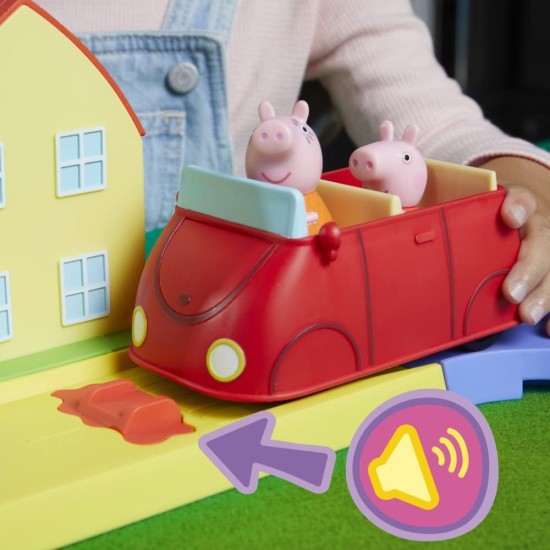  All Around Peppa’s Town Playset with Car Track, Preschool Toys, Toys for 3 Year Old Girls and Boys and Up