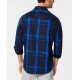  Men’s Plaid Shirt, Blue, XX-Large
