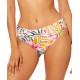 Bleu Women’s Multi Color Floral Stretch Foldover Full Coverage Hipster Swimsuit, 12