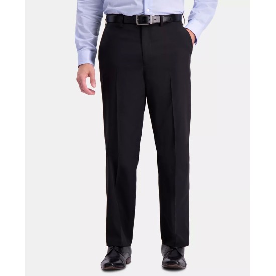  Men’s Active Series Classic Fit Suit Separate Pants, Black, 38×30