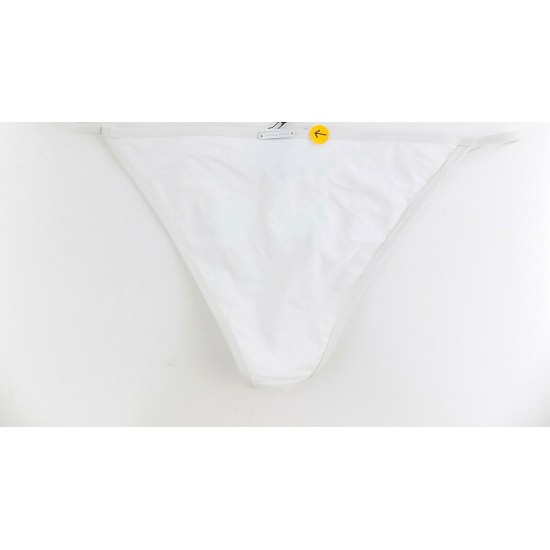 KENDALL + KYLIE Bikini Triangle Mesh Bottom White