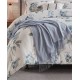  Benita Full/Queen 7pc Printed Seersucker Comforter Set