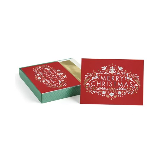  Nordic Holiday Set of 16 Boxed Cards