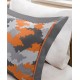  Lance 4-Pc. Full/Queen Comforter Set, Orange