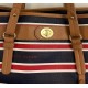 , Tommy Striped Tote II, Red/Navy
