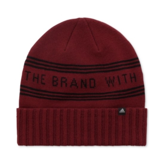  Mens The Brand With Three Stripes Beanie Hat – One Size