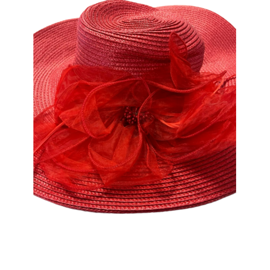  Range Widebrim Hat, Red
