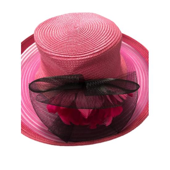  Romantic Profile Hat, Pink