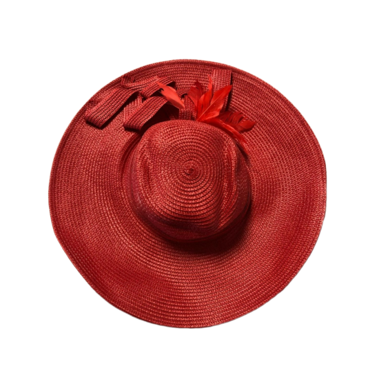 s Range Wide Brim Hat (Red)
