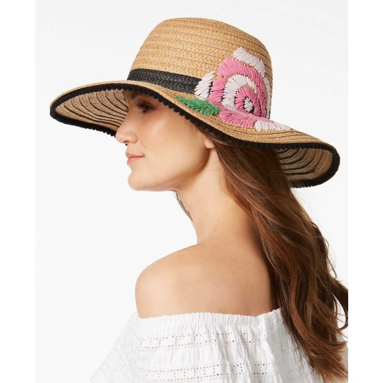  Flowerista Hat (Tan, One Size)