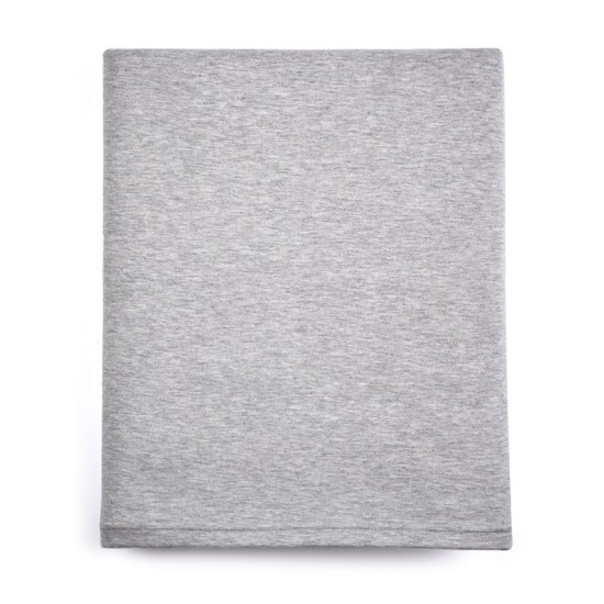  Modern Cotton Harrison Flat Sheet, Gray, Twin