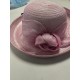  Shimmer Rose Hat Pink