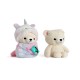  Cozie Friends Unicorn Teddy Bear Swaddle, Beige, 7.0″ x 5.0″ x 12.0″