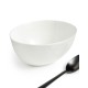  Oval Bone China Cereal Bowl, White