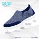  Men’s Zenz Sport-Knit Indoor/Outdoor Slippers, Navy, 9