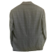  Mens Wool Blend Window Pane Two-Button Blazer, 48 Long