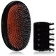  Boar Bristle & Nylon Popular Military Bristle & Nylon Hair Brush, Hair Brush, Large (Dark Ruby) 1pc