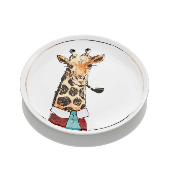  Giraffe Salad Plate 9″X9″