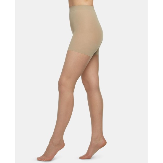  Women’s The Easy On! Luxe Matte Sheer Premium Pantyhose, Beige, Small