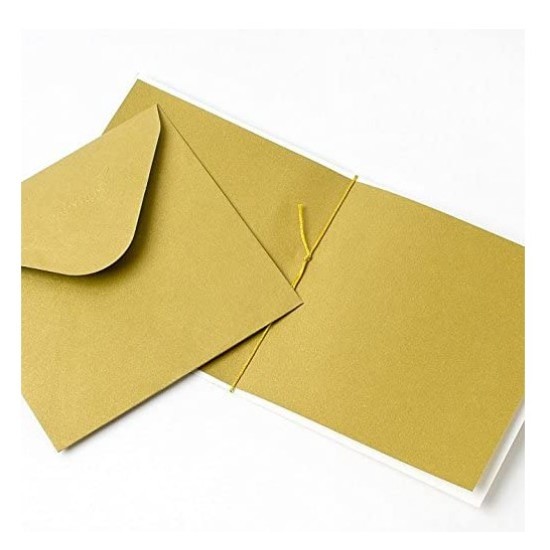 Blank Card Gold Starfish By 