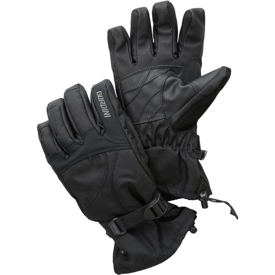  Men’s Aquabloc Down Gauntlet Ii Gloves, Black, Large