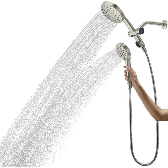  Prone 3-in-1 Multifunction Shower Head with PowerSweep