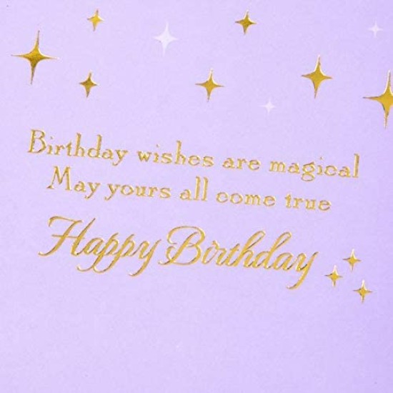  Birthday Cards – Golden Wishes Aladdin Lamp Patch, 1 Each
