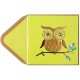  Blank Greeting Card -Jeweled Owl on a Branch, Multi