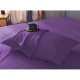  Wrinkle Free Sheet Sets with Deep Pockets & Stain Resistant, 4 pc, 1800 Thread Count Bamboo Based, Violet, Queen