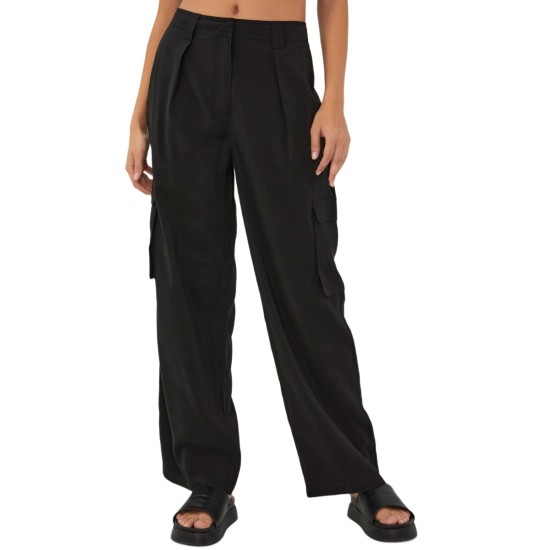  Women’s Miami Cargo Pants, Black, 12