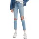 Levi’s Women’s 721 Ankle High-Rise Skinny Jeans, Azure Falls, 34