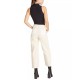  Womens Jett Two Tone Crop Jeans, Creme, 27