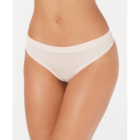 Womens Ultra Soft Mix-and-Match Thong Underwear, Light Pink, XL