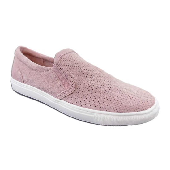  Mens Brant Slip-on Sneakers (Pink, 12 M)