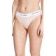  Women’s Modern Cotton Stretch Bikini Panty, Light Pink, XXL