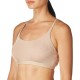  Women’s Pure Ribbed Natural Lift Unlined Bralette, Nude, X-Small