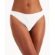  Everyday Cotton Women’s Lace-Trim Thong, White, Large