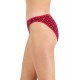  Women’s Everyday Cotton Bikini Underwear, Red, XL