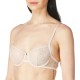  Women’s Soft Tech Unlined Demi Bra, Blossom, 34D