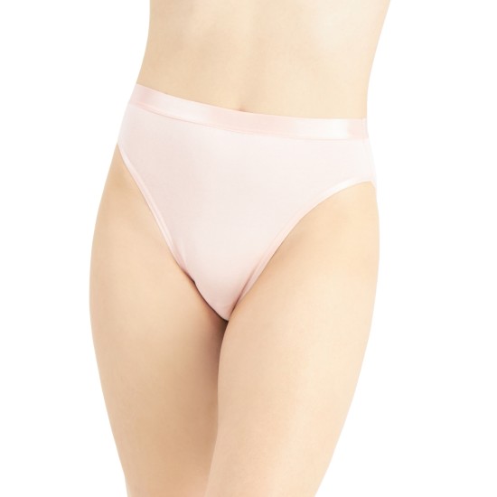  Women’s Hi-Cut Bikini Underwear, Peachskin, Small