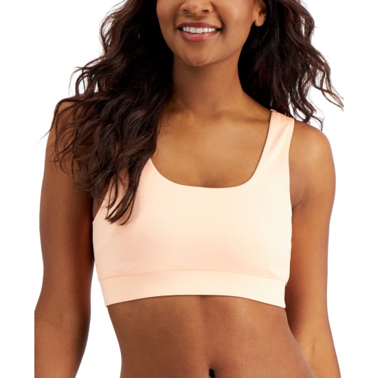  Women’s Square-Neck Bralette, juicy Melon, Medium