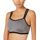  Women’s Bliss Yogi Contour Convertible Sport Bra (Grey/Black, 36C)