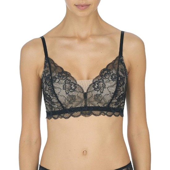  Women’s Muse Full-Fit Wirefree Contour Bralette, Black, 36C