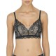  Women’s Muse Full-Fit Wirefree Contour Bralette, Black, 36C