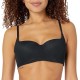  Women’s Mesh Balconette Bra, Black, 36B